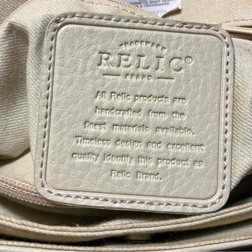 Relic leather pebbled tan crossbody - Picture 6 of 16
